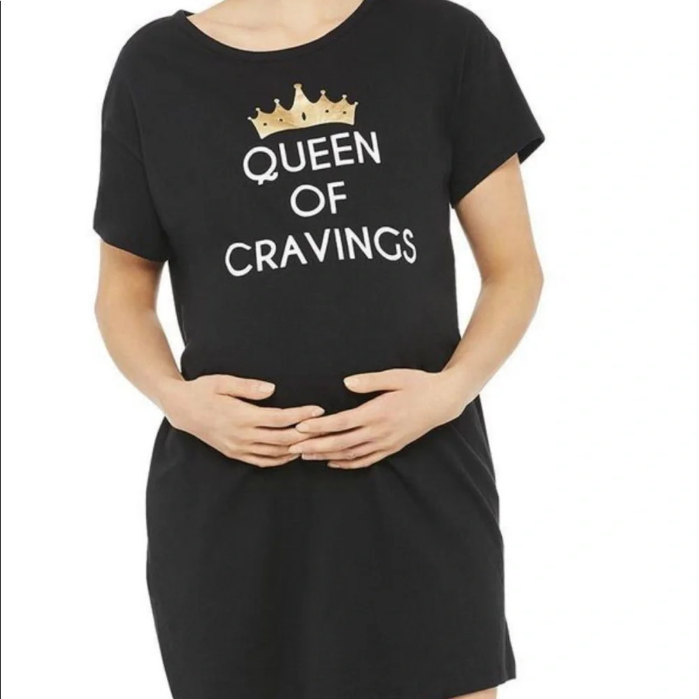 George graphic tee maternity night shirt XL  🖤🎉HP🎉